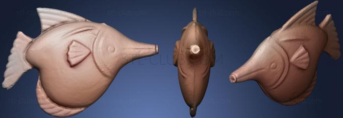 3D model Fish Scan 4 (STL)